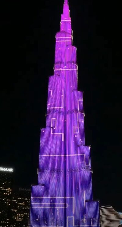 du on Burj Khalifa