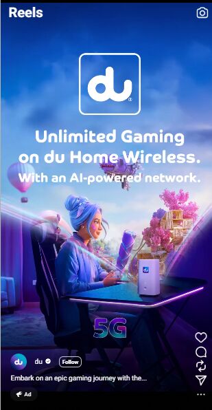 Unlimited Gaming vertical video ad