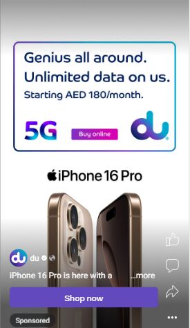 iPhone 16 Pro short-form video ad